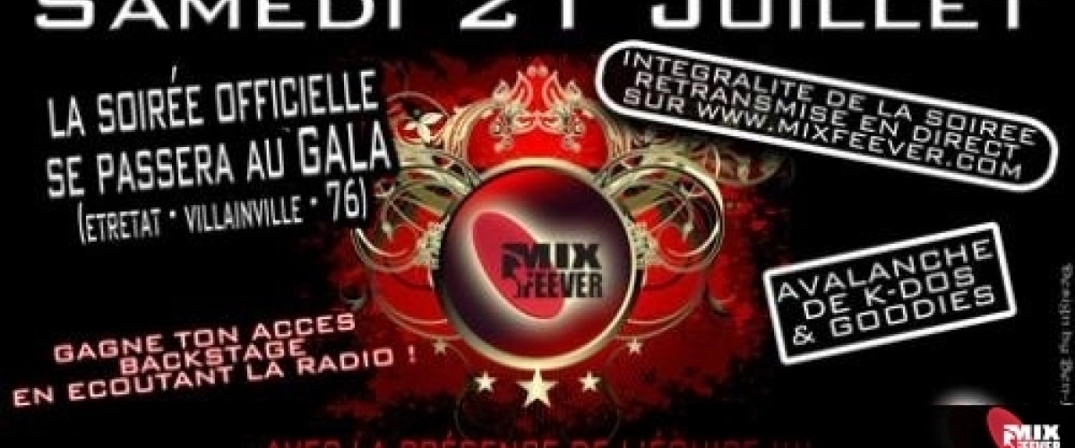 LA SOIREE OFFICIELLE MIXFEEVER