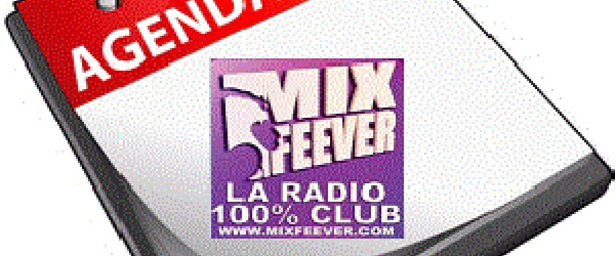 Mix Feever Agenda Soirées Clubbings Nov 2015