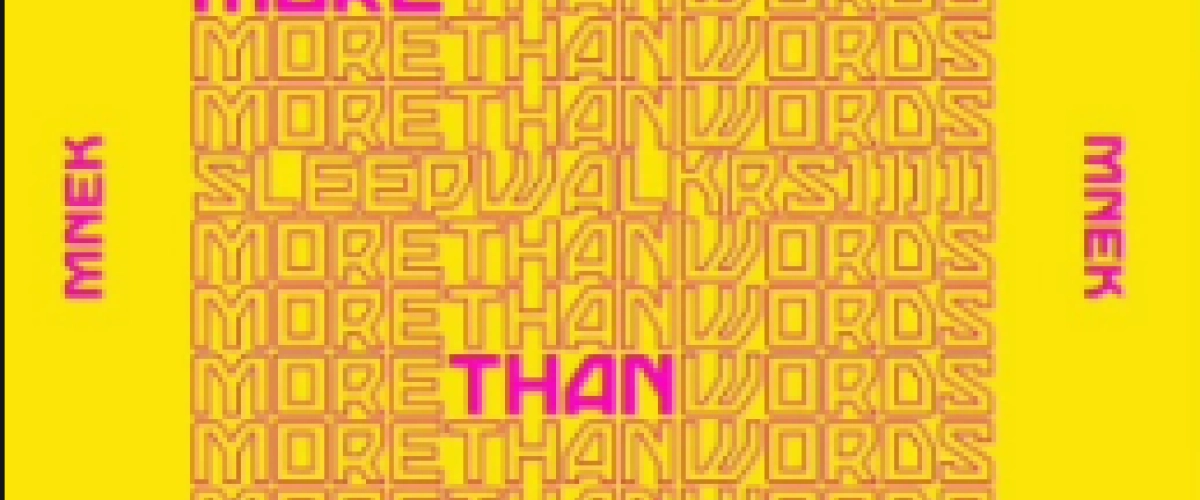 Sleepwalkrs - More Than Words (feat. MNEK) déja sur MixFeever