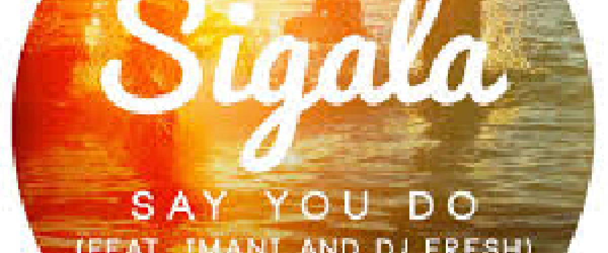 Sigala - Say You Do