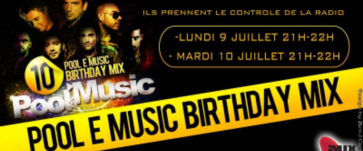 POOL E MUSIC BIRTHDAY MIX