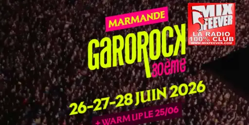 Garorock.com les 26.27.28 Juin 2026 a Marmande