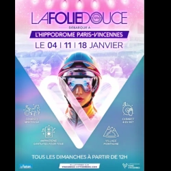 La Folie Douce s'installe à Paris : 3 dimanches de folie en janvier