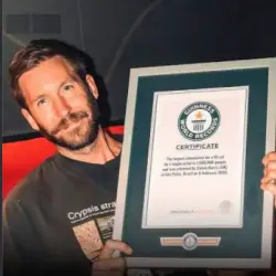 Calvin Harris entre au Guinness avec 1,6 million de fans à São Paulo